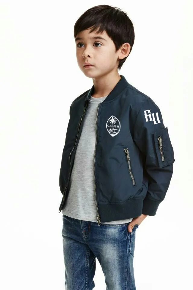 A Guam Kids Bomber Jackets