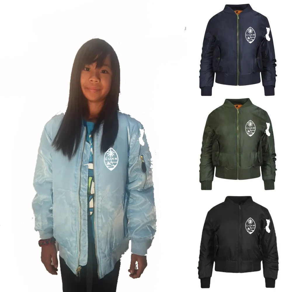 A Guam Kids Bomber Jackets