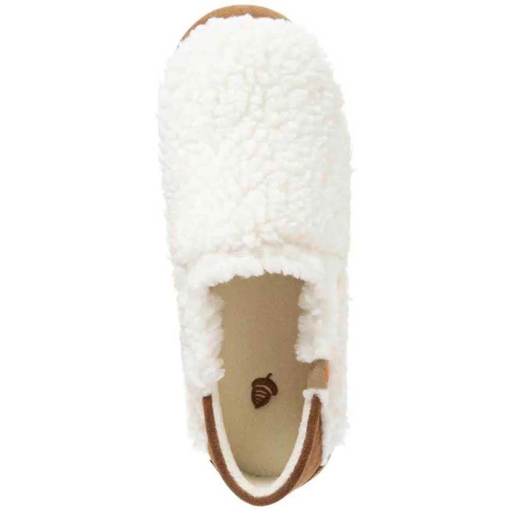 Acorn Moc II Collapsible Heel Slipper Buff Popcorn (Women's)