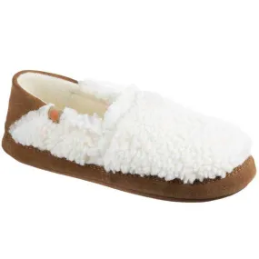 Acorn Moc II Collapsible Heel Slipper Buff Popcorn (Women's)