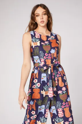 Adorable Plants Jumpsuit