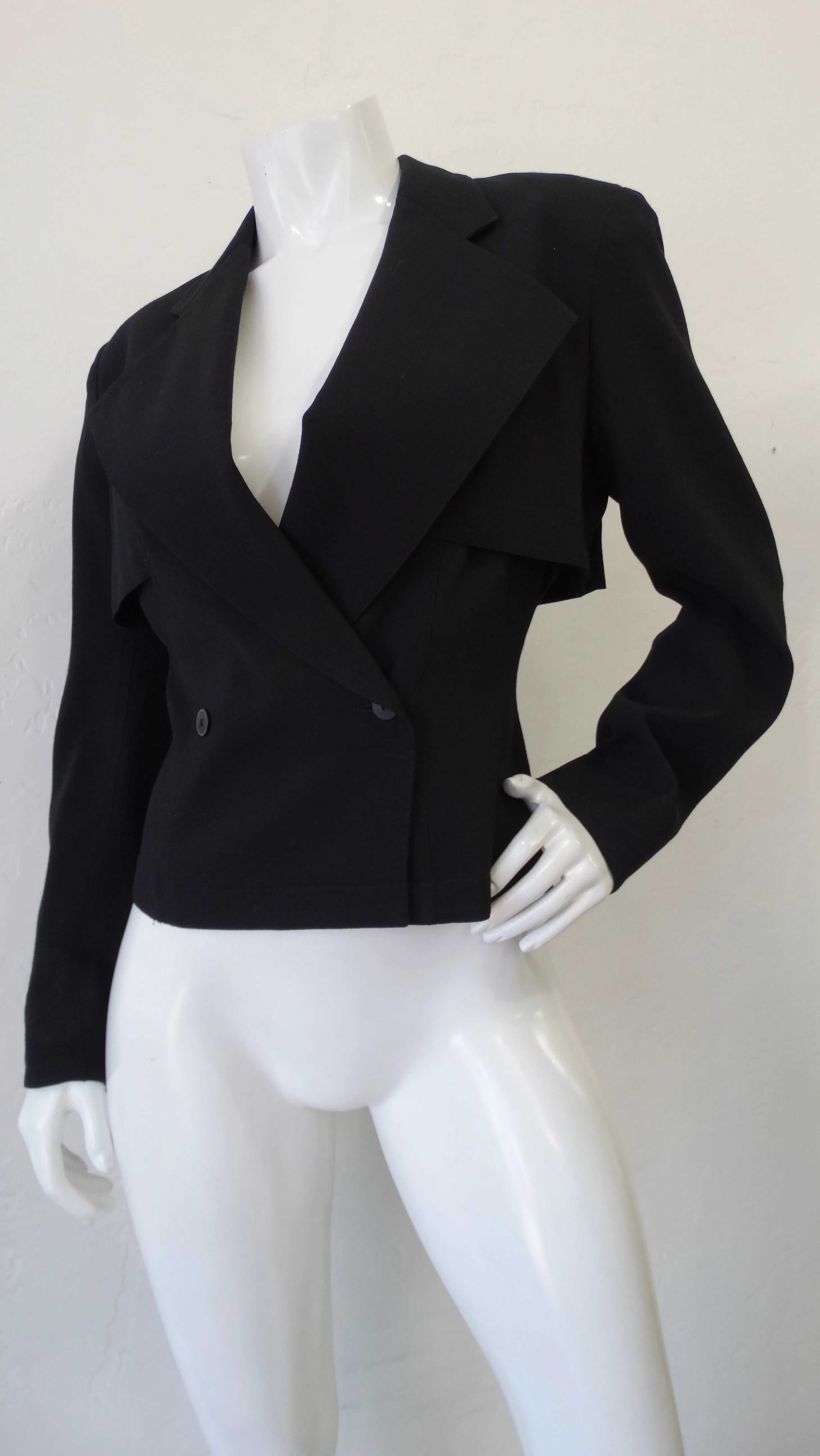 Alaia Double Breasted Wool Blazer