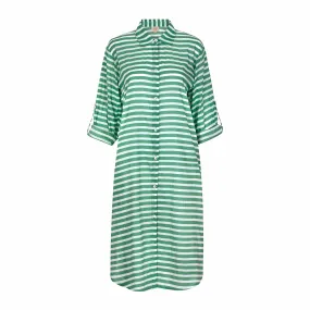 Alex Cover-Up - Green/White Stirpe