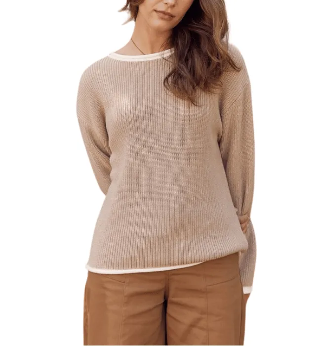 Amara Contrast Sweater