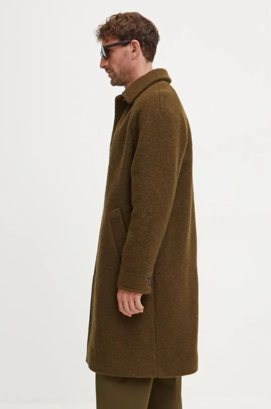 A.P.C. coat manteau gaston men’s green color WVBCA.H01516