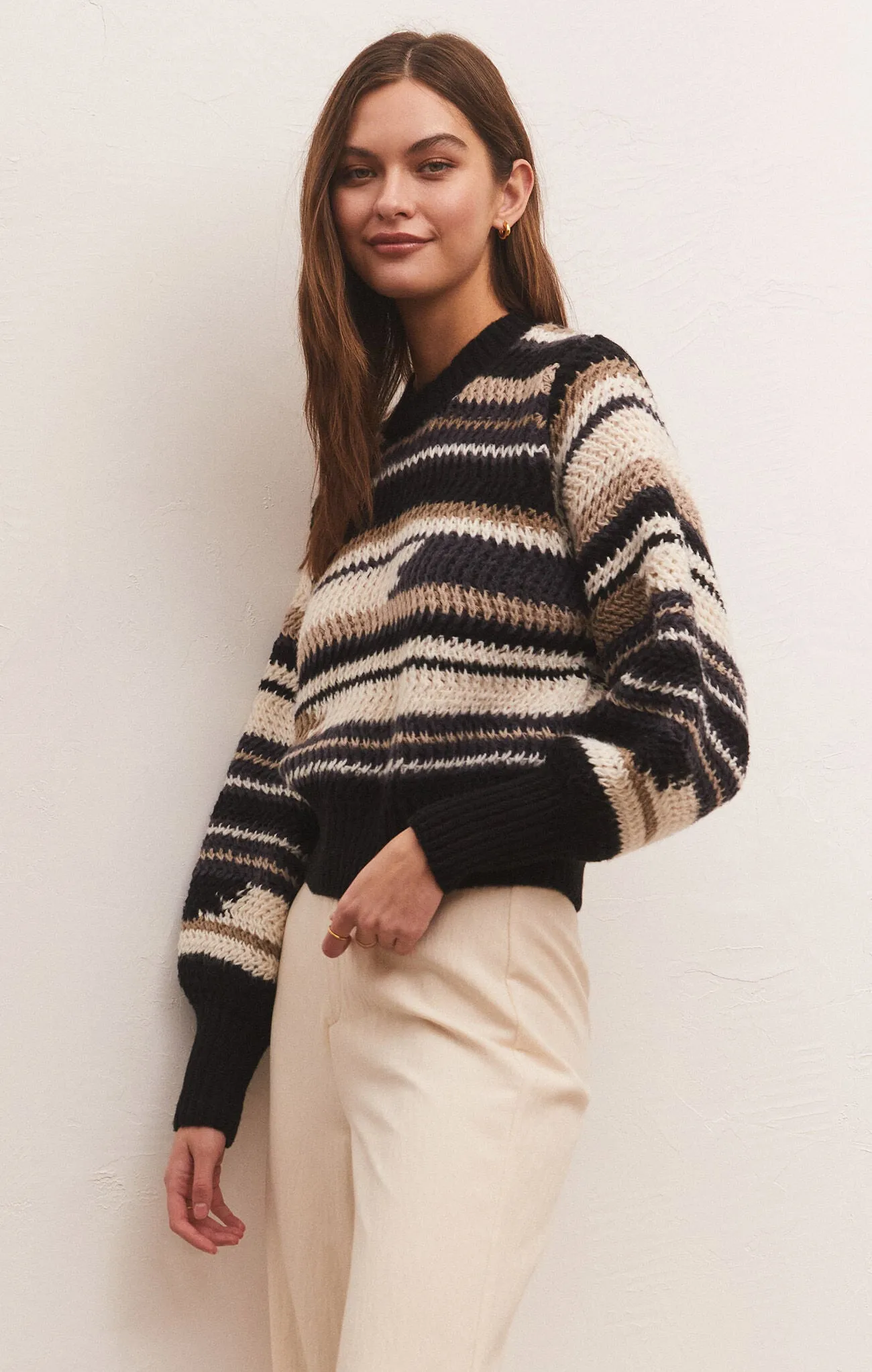 Asheville Stripe Sweater