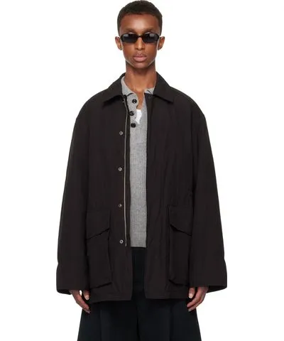 ATON Black Air Weather Field Coat