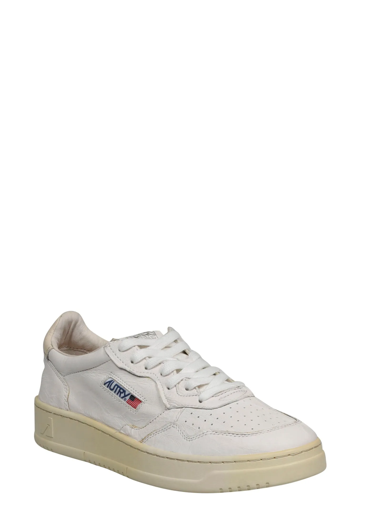 Autry Logo Patch Low-Top Sneakers