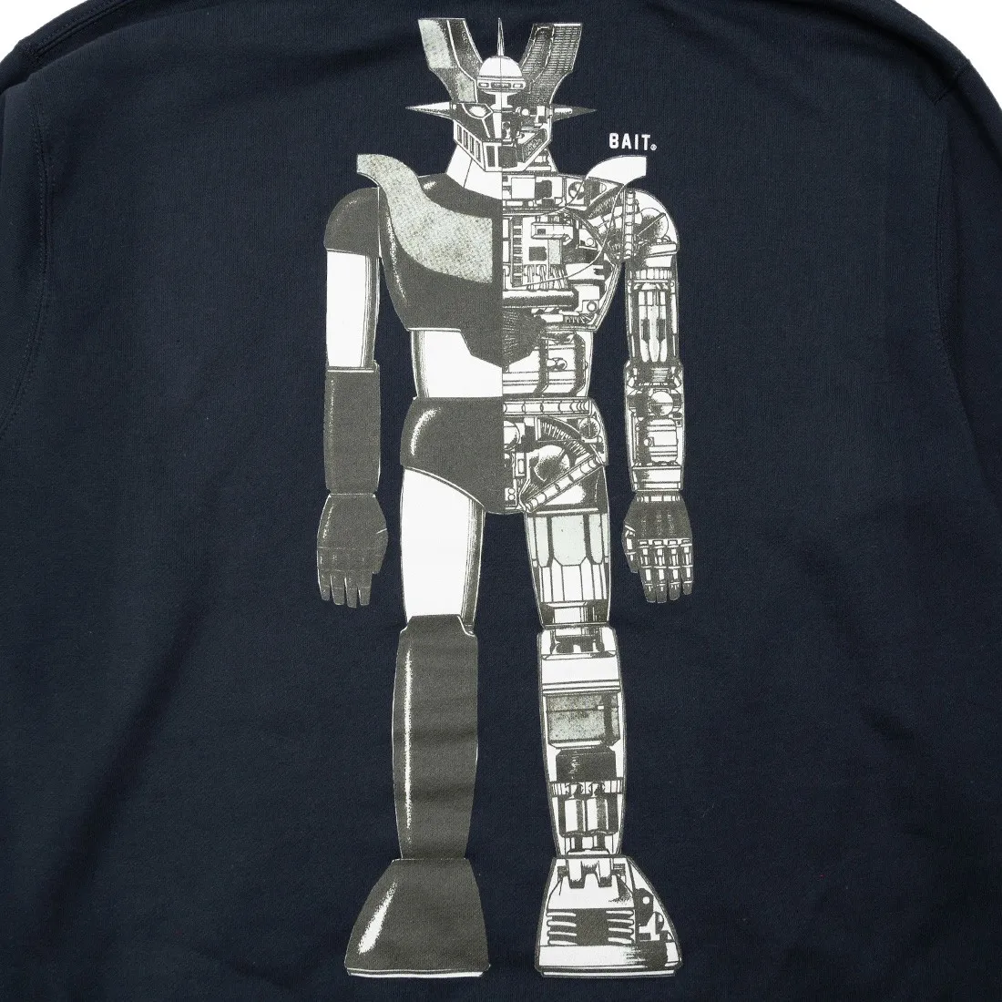 BAIT x Mazinger x Goodsmile Men Robot Scheme Hoody (navy)