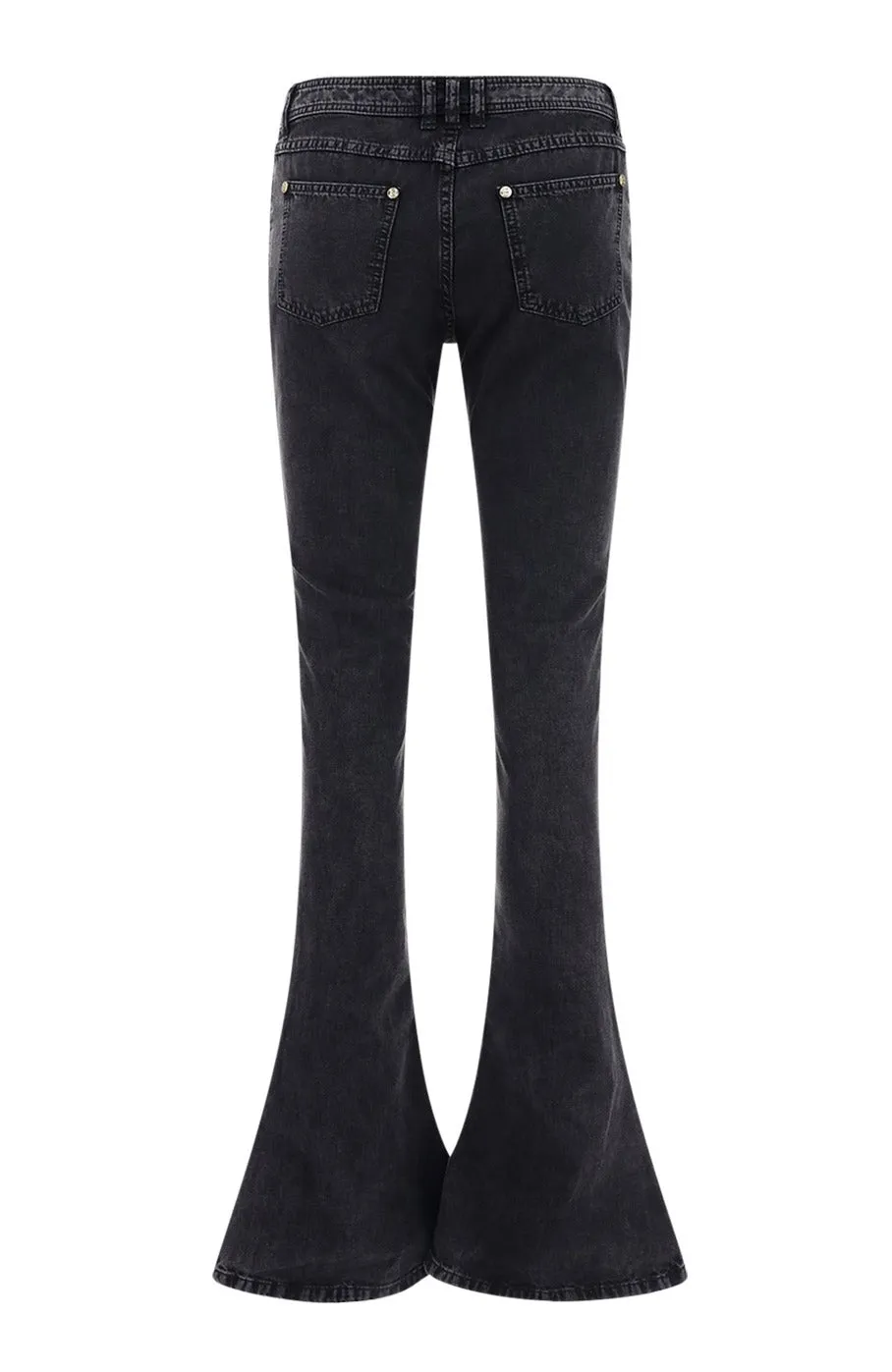 Balmain Low-Rise Flared Jeans