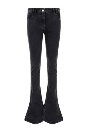 Balmain Low-Rise Flared Jeans