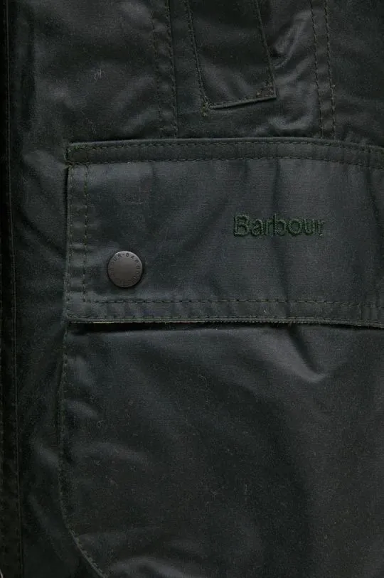 Barbour jacket women's green color LWX0667