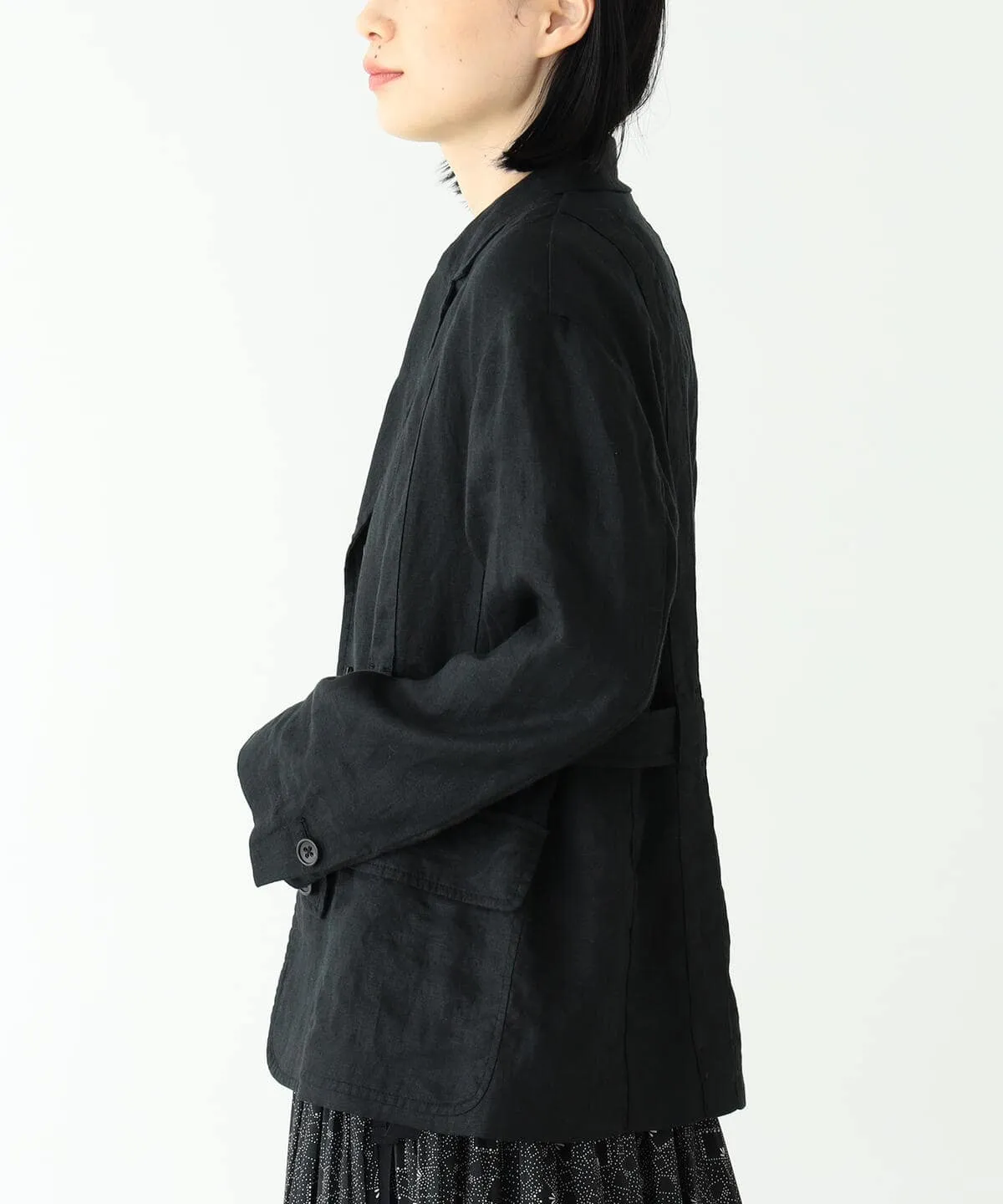 Beams Boy O.Li Norfolk JKT - Black