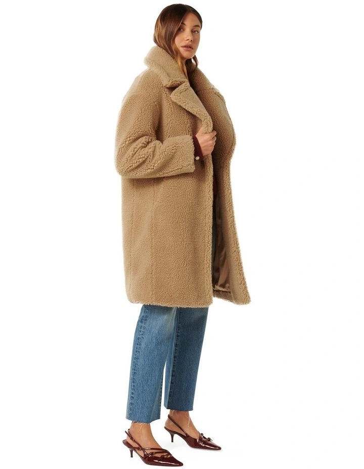 Bella Borg Coat in Neutral