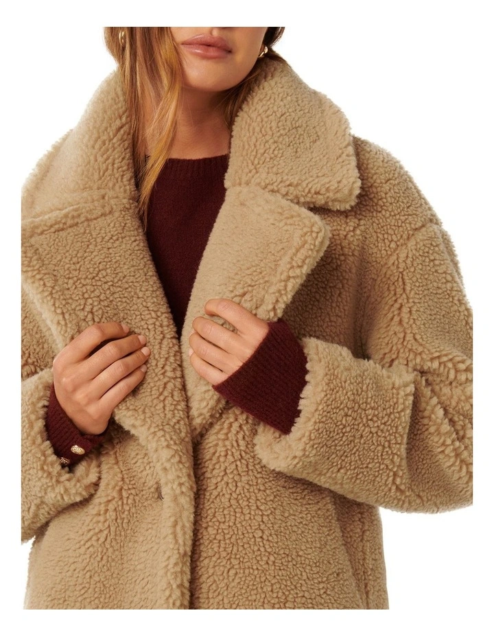 Bella Borg Coat in Neutral