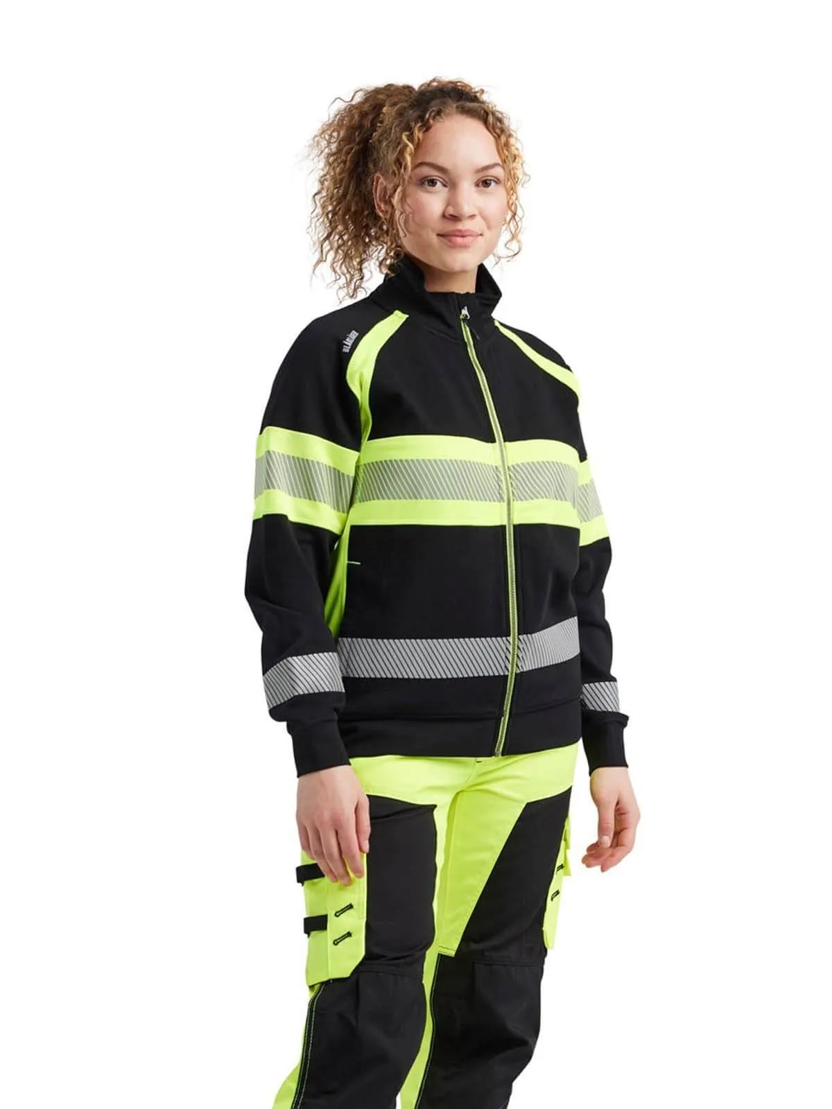 Blåkläder Work Vest High Vis Women 3505 Black Yellow