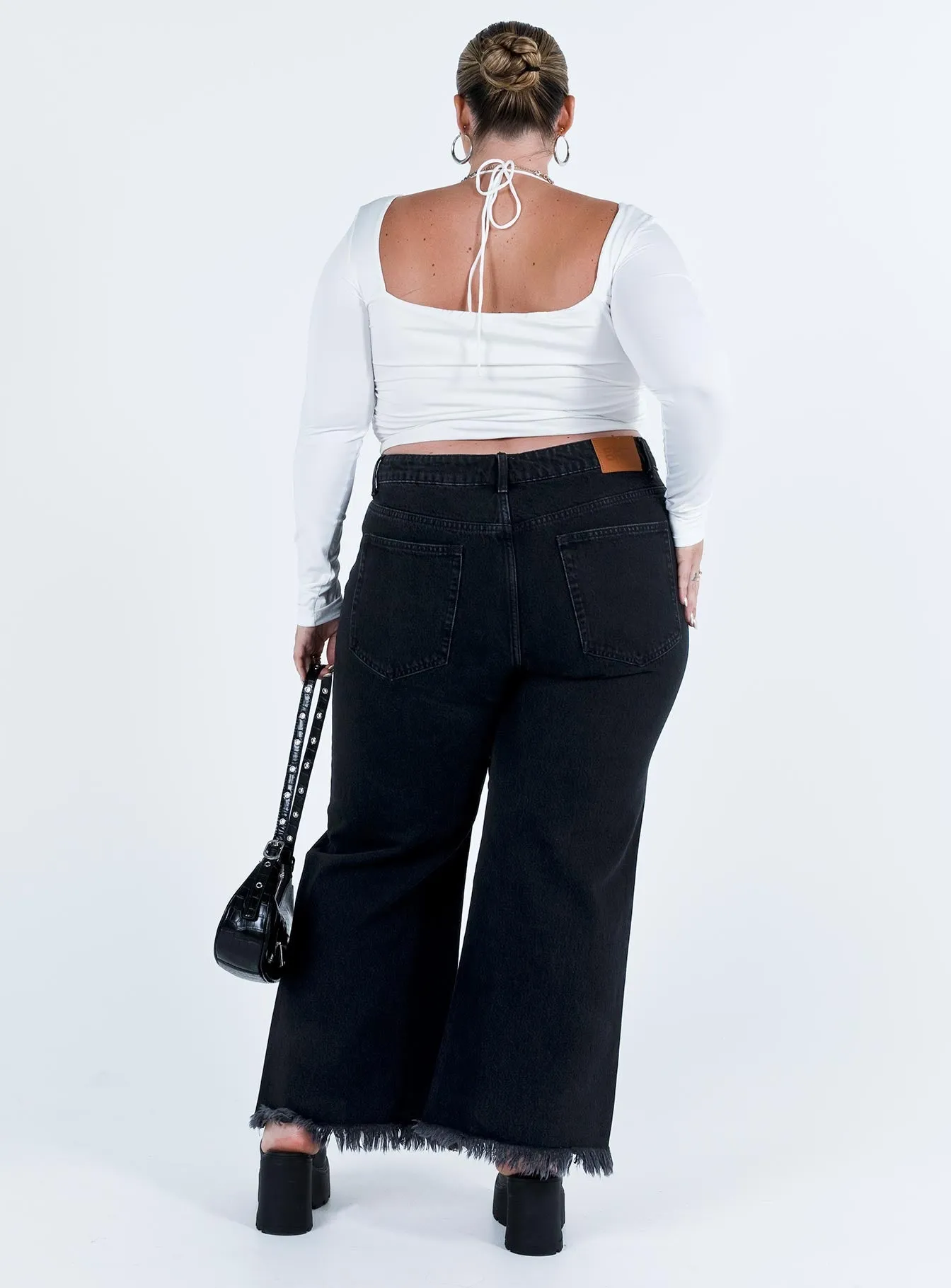 Carey Denim Jeans Black Curve