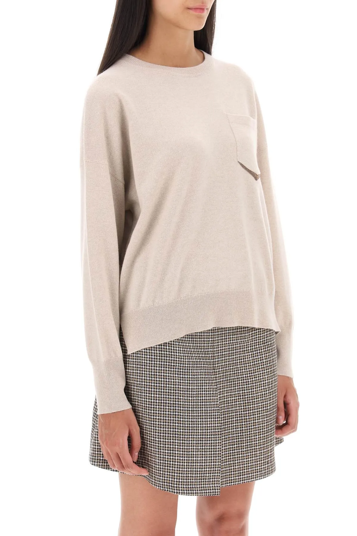 Cashmere Boxy Sweater