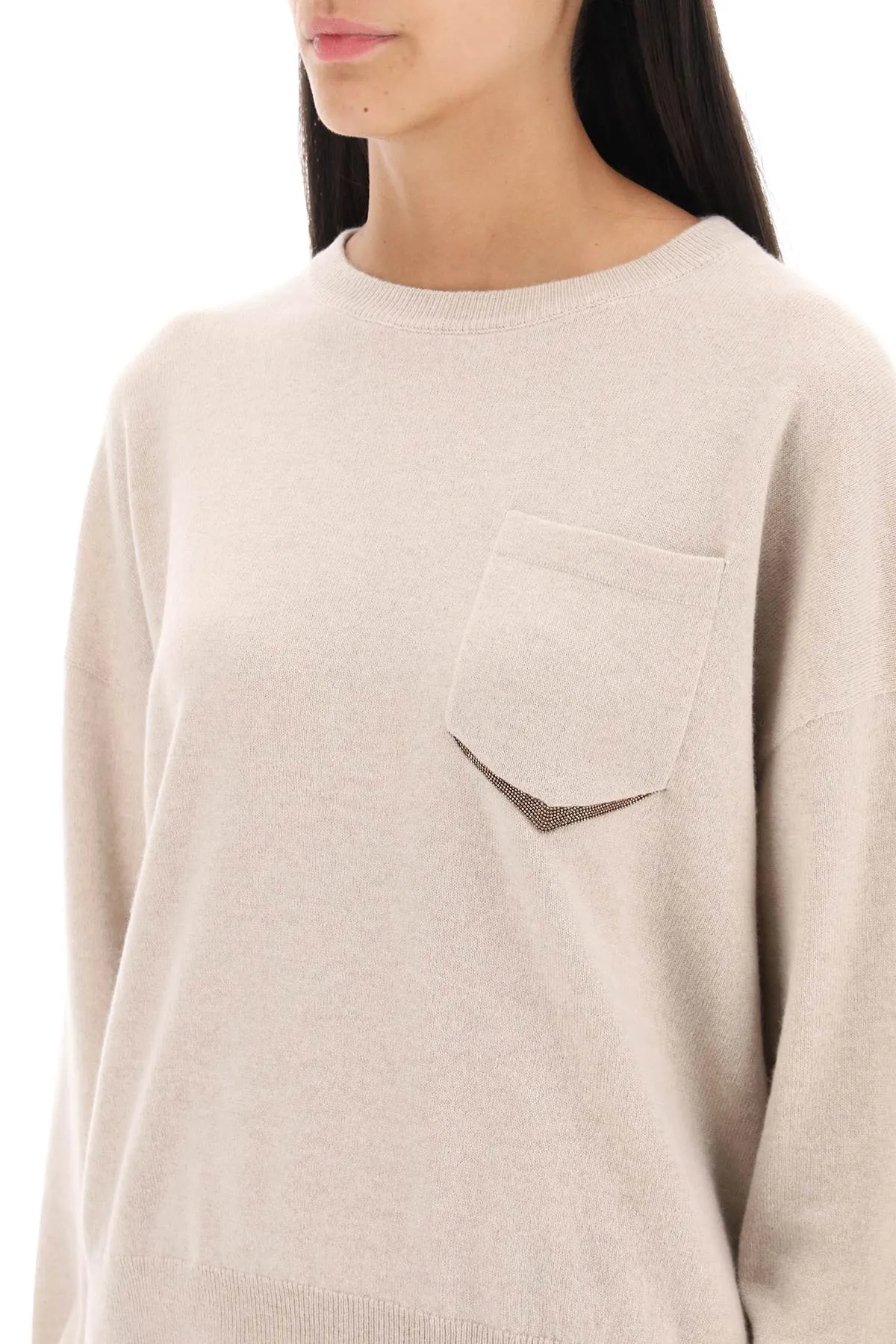 Cashmere Boxy Sweater