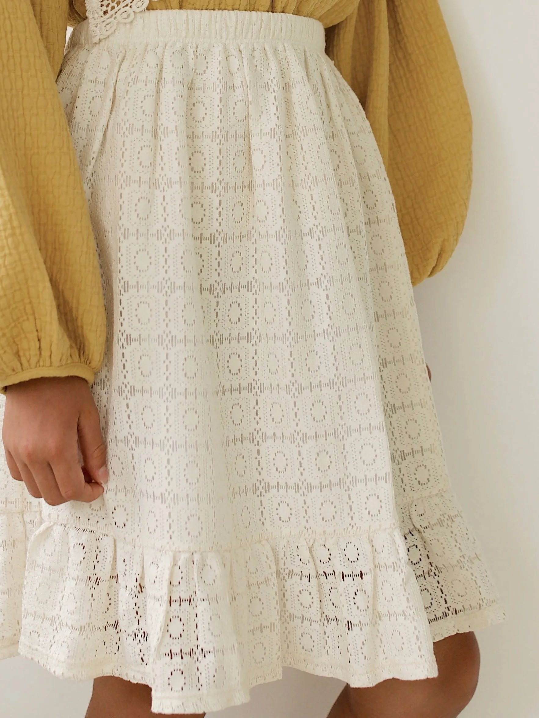 CLAUDIA SKIRT | UNDYED