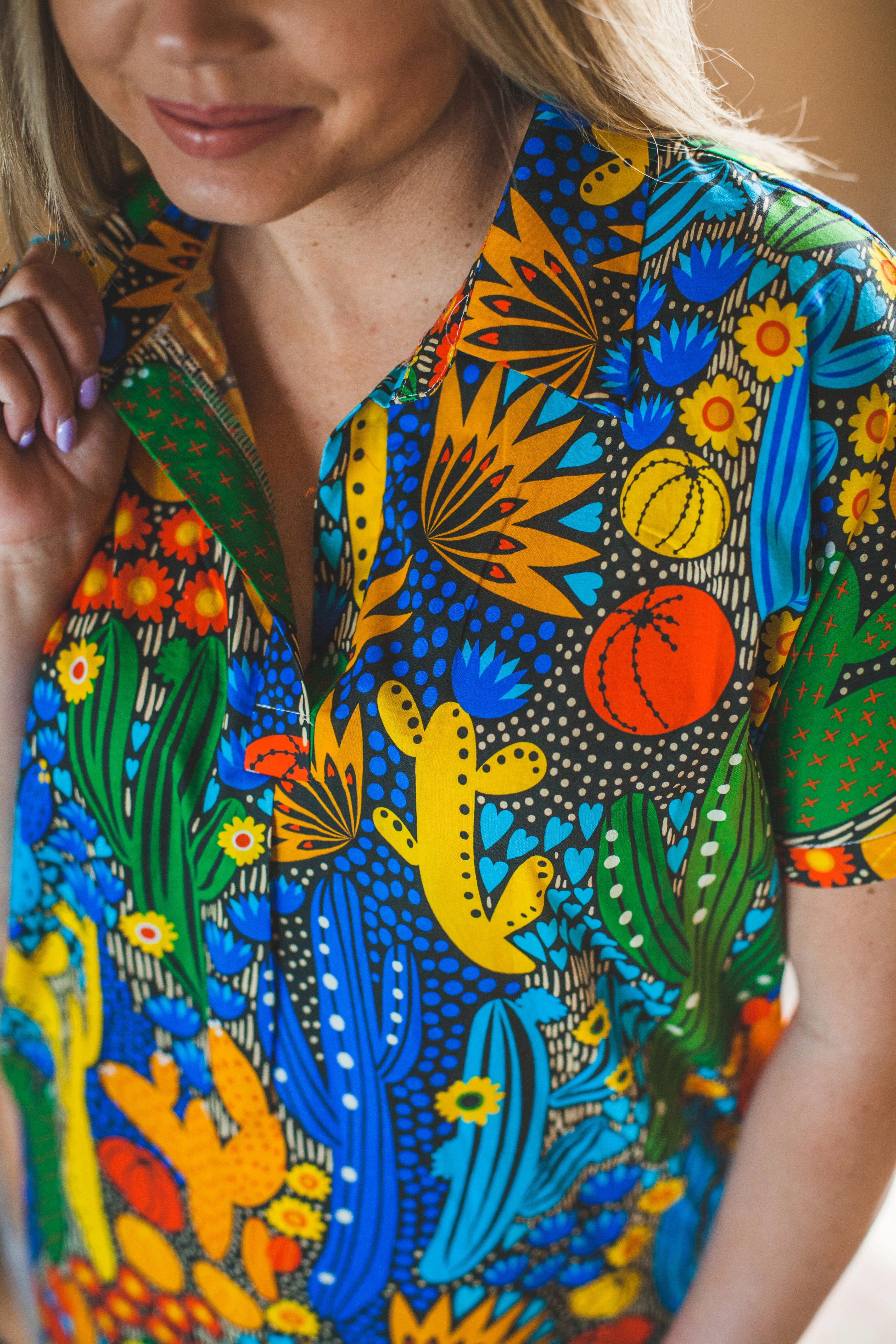 Colorful Cactus Dress