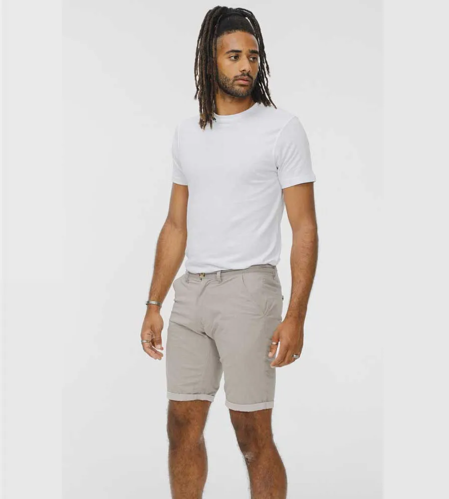 D555 Mens Stretch Chambray Shorts (ELON)