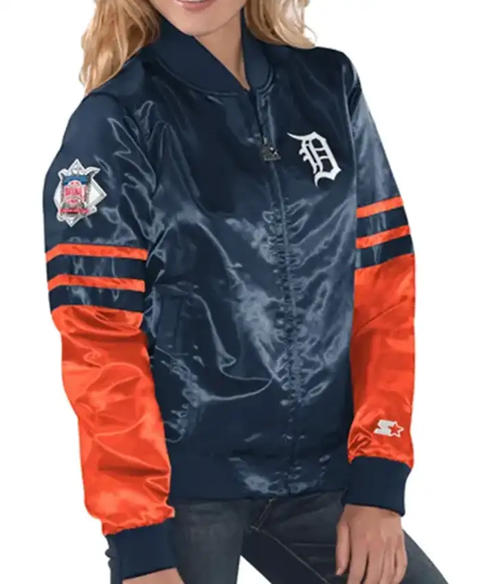 Detroit Tigers Bomber Jacket - William Jacket