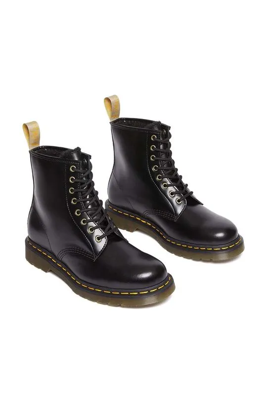 Dr. Martens biker boots Vegan 1460 women's black color DM31136001