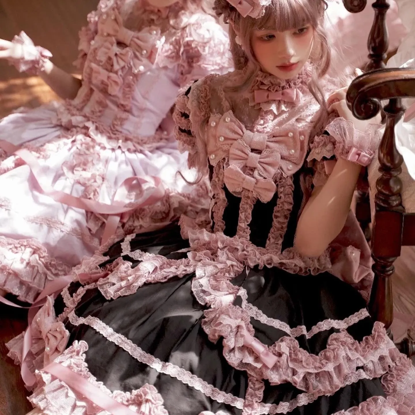 dreamy lace party romance prologue premium lolita dress