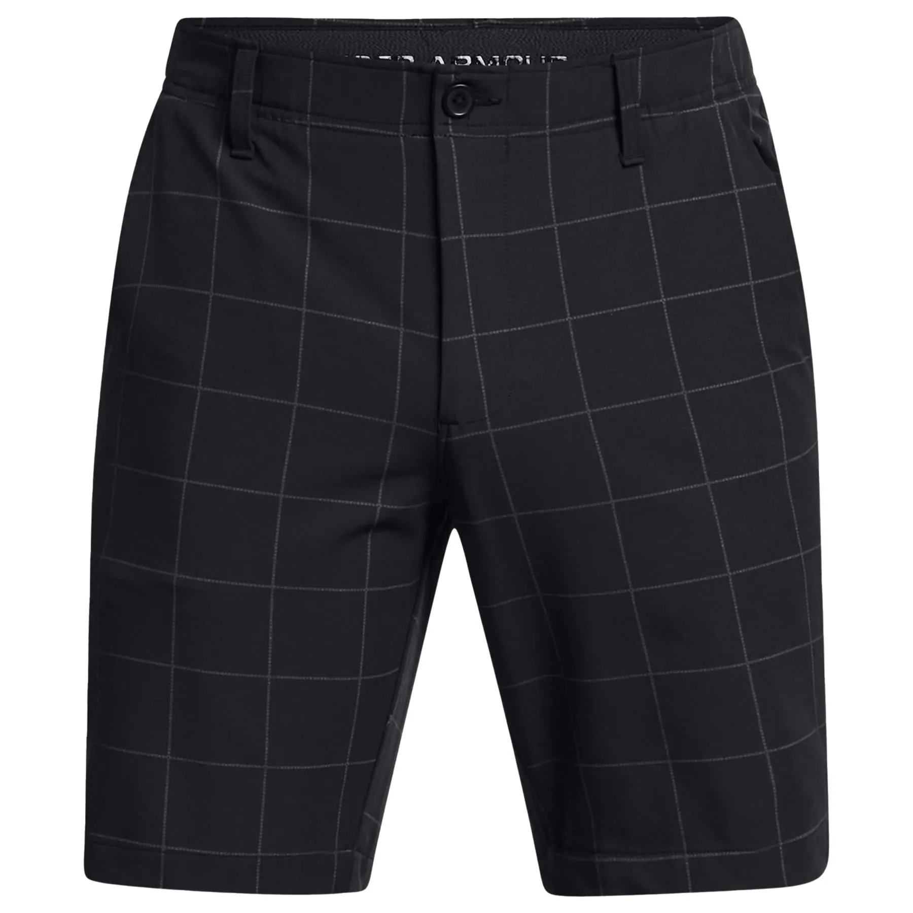 Drive Printed Tapered Fit Golf Shorts Black - SS24