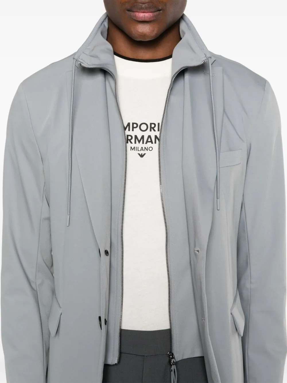 Emporio Armani Capsule Jackets Grey