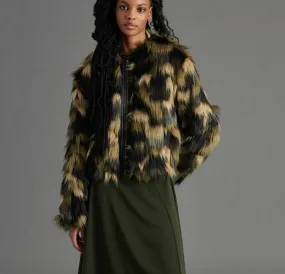 Faux Fur Coat by Steve Madden