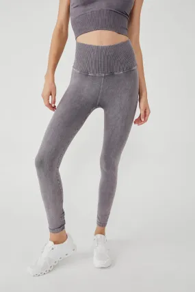 Free People Good Karma Legging - Washed Grey