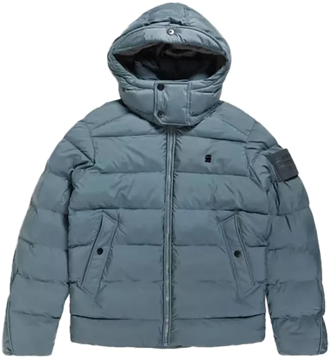 G Star Raw Mens Whistler Padded Hooded Jacket Axis