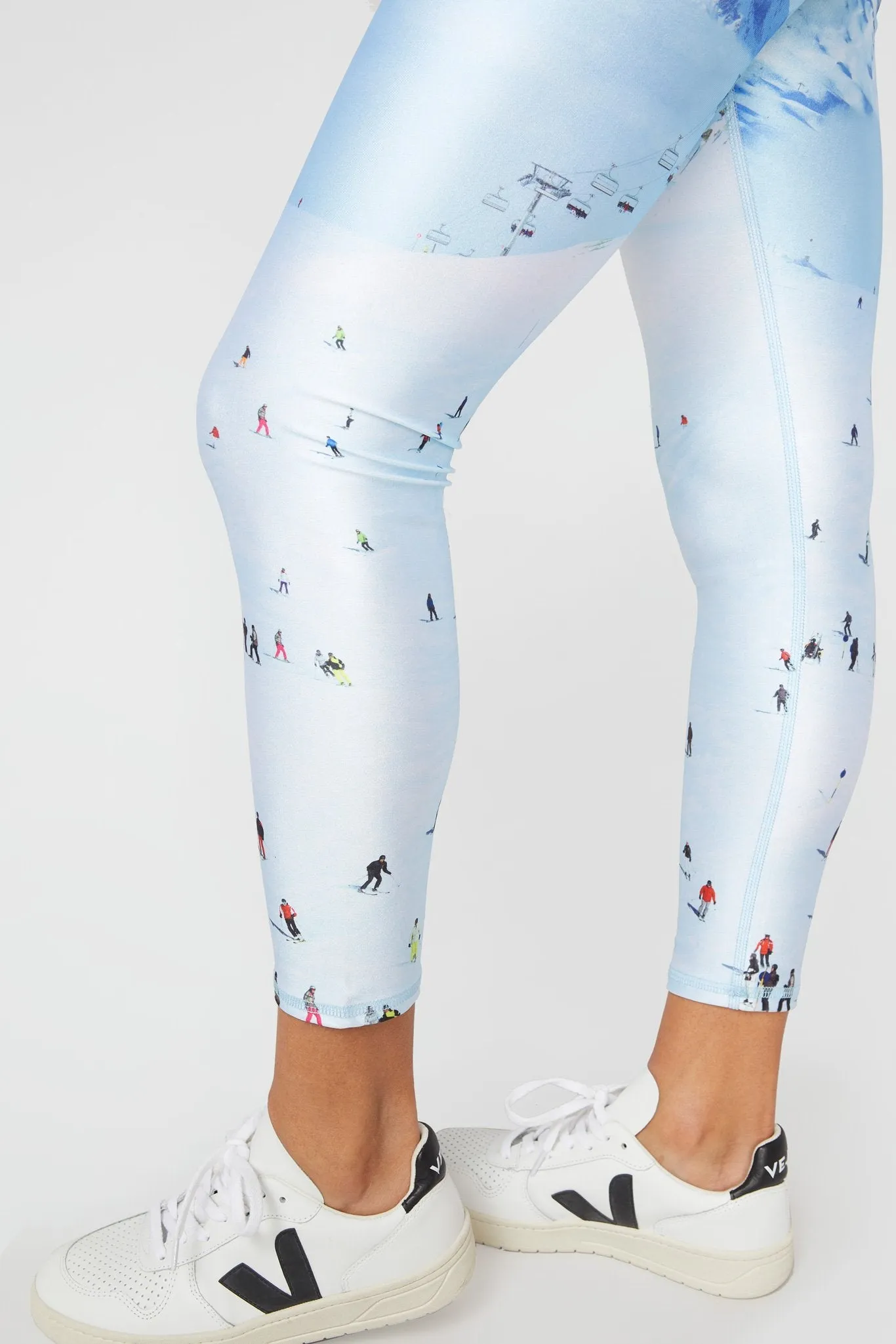 Hi-Shine Leggings in Ski Trip