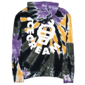 Ice Cream Men Erikson Hoody (purple / tie dye)