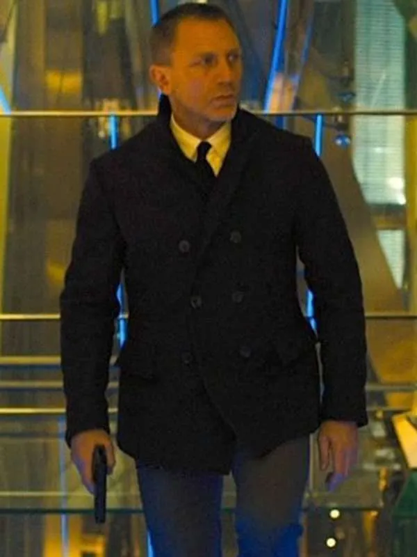 James Bond SkyFall Pea Coat