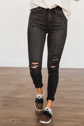 Just USA Distressed Jeans- Evangeline Wash