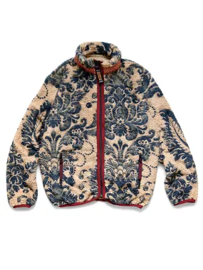 Kapital DAMASK Fleece ZIP Blouson - Beige