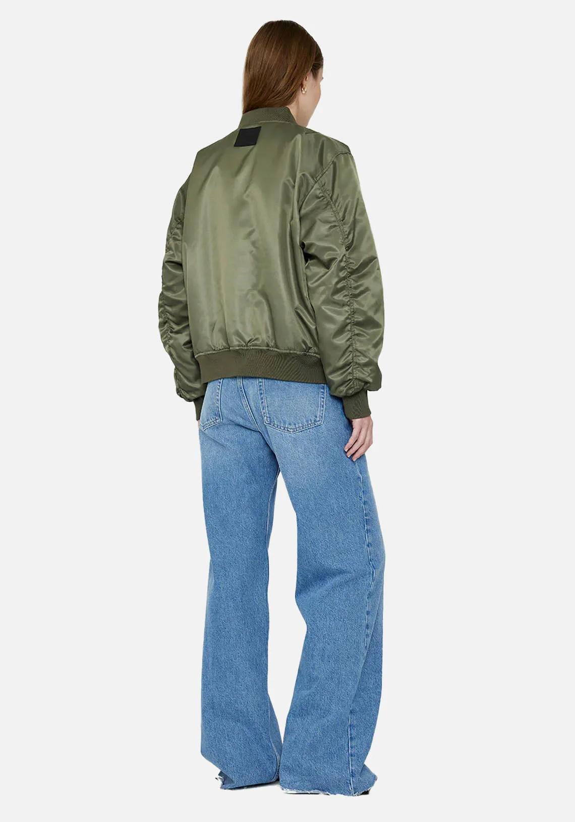 LEON BOMBER ARMY GREEN