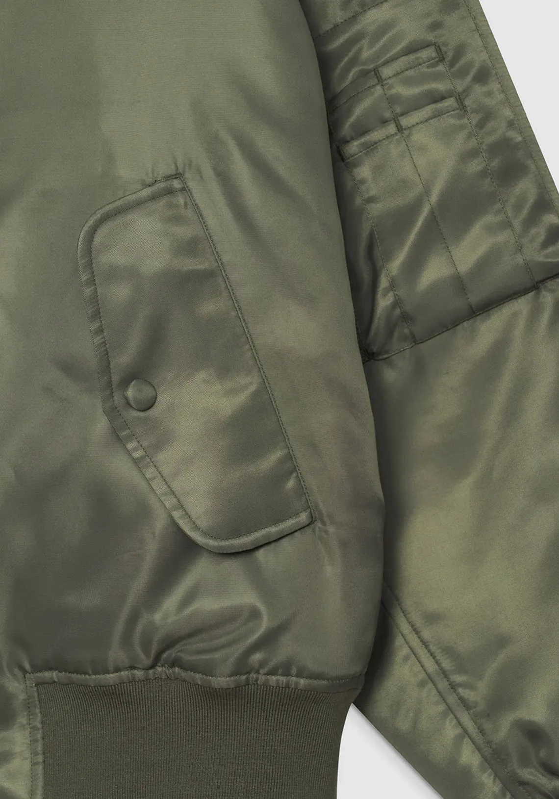 LEON BOMBER ARMY GREEN