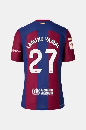 LFP FC Barcelona home shirt 23/24  - LAMINE YAMAL