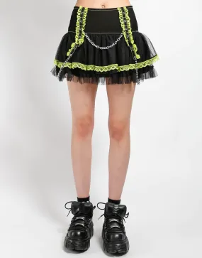 Lolita Lace Tutu Skirt-Lime