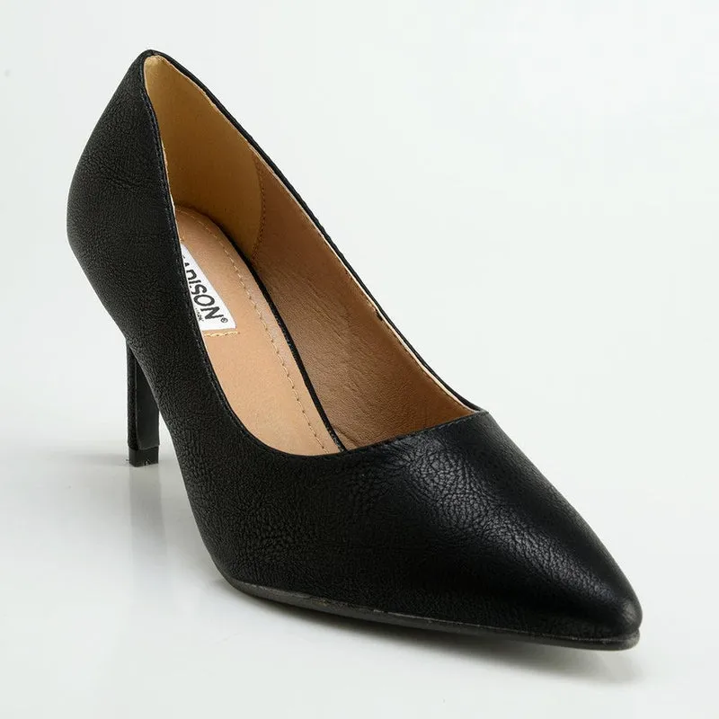 Madison Penny 2 Court Heels - Black