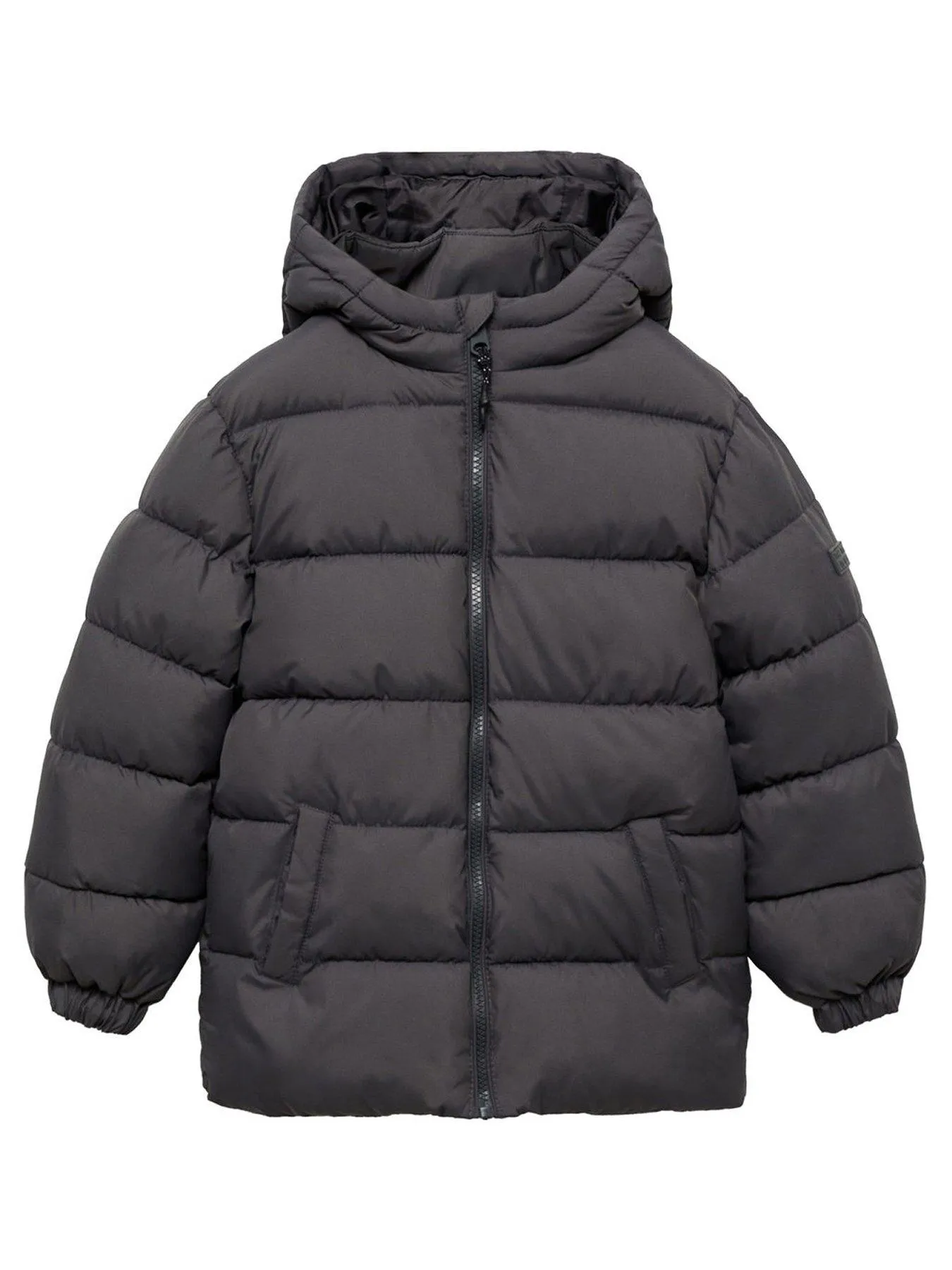 Mango Boys Padded Coat - Dark Grey