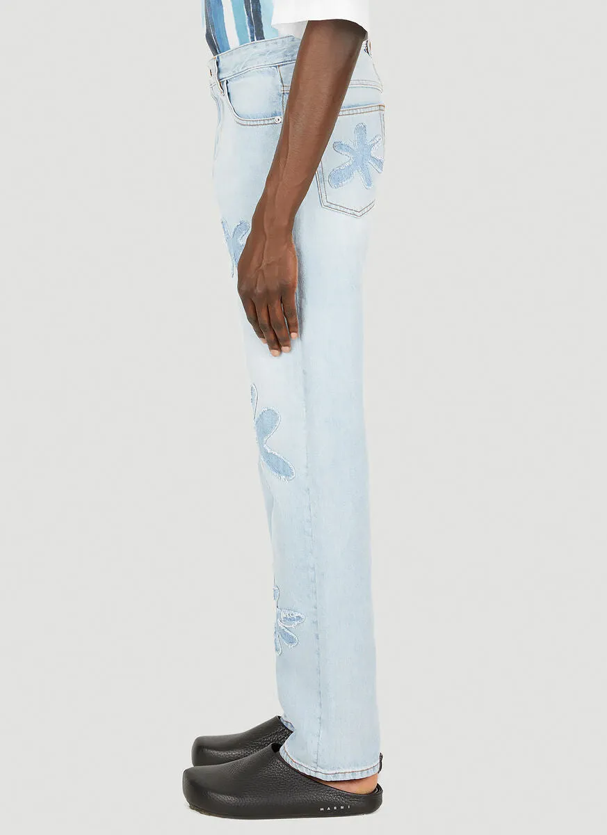 Marni Daisy Straight Leg Jeans