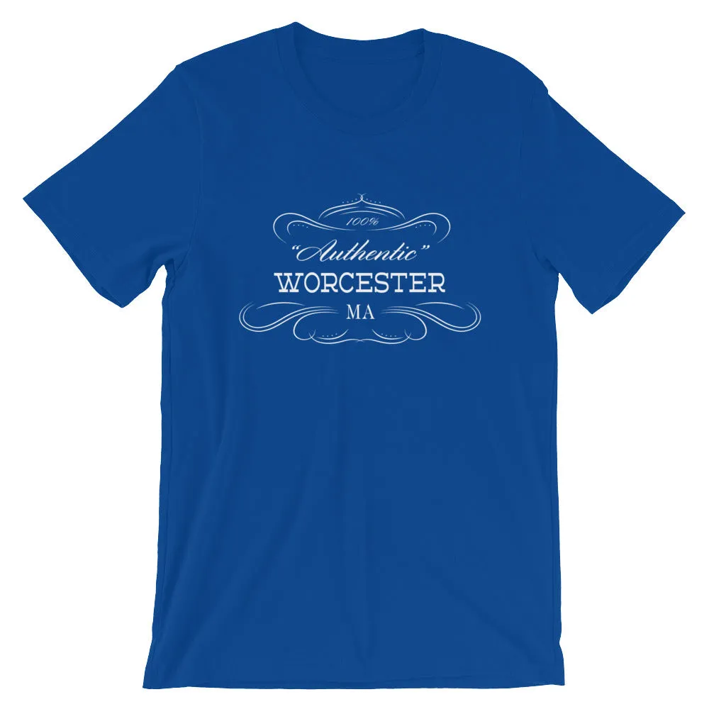 Massachusetts - Worcester MA - Short-Sleeve Unisex T-Shirt - Authentic