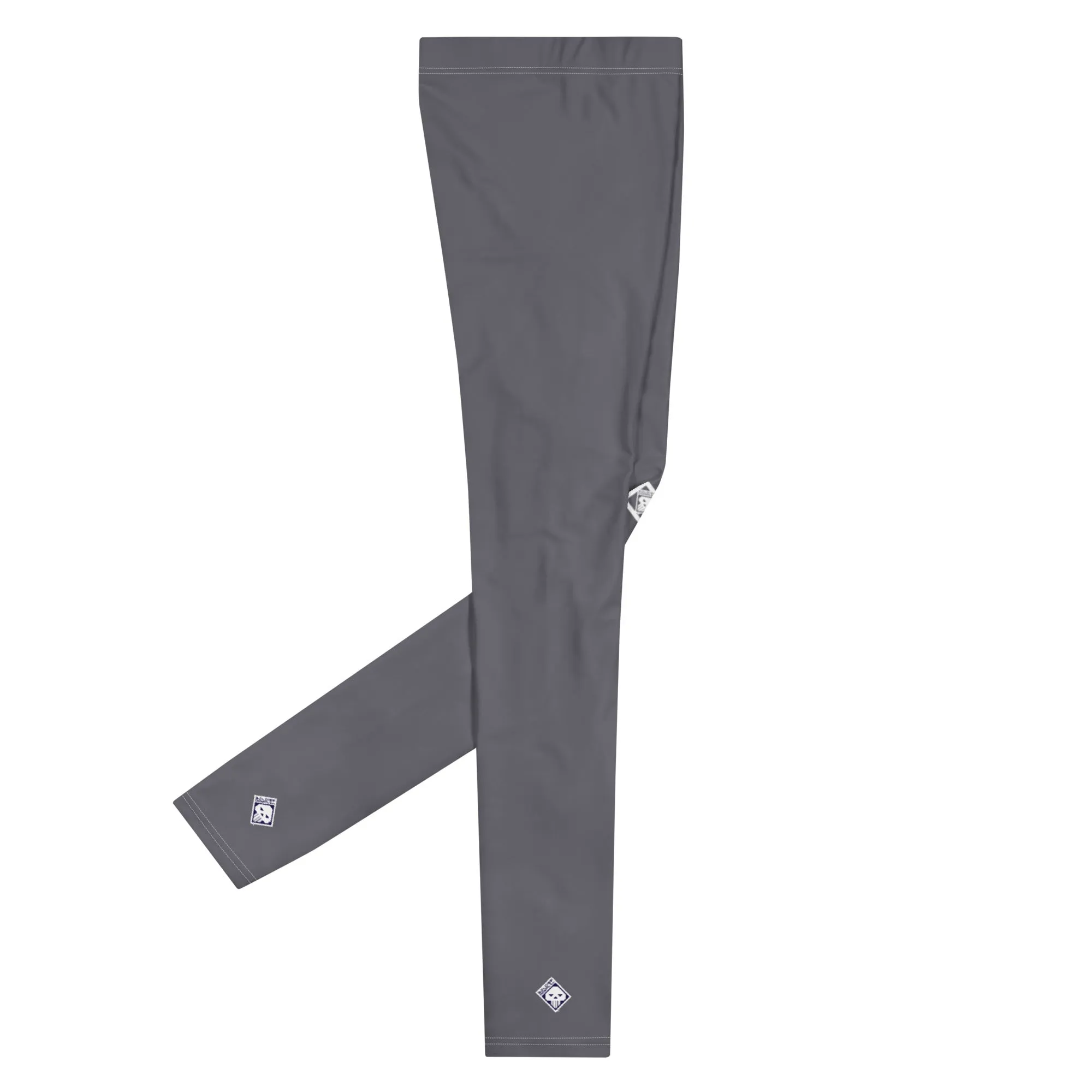 Men's Athletic Workout Leggings For Jiu Jitsu 019 - Charcoal