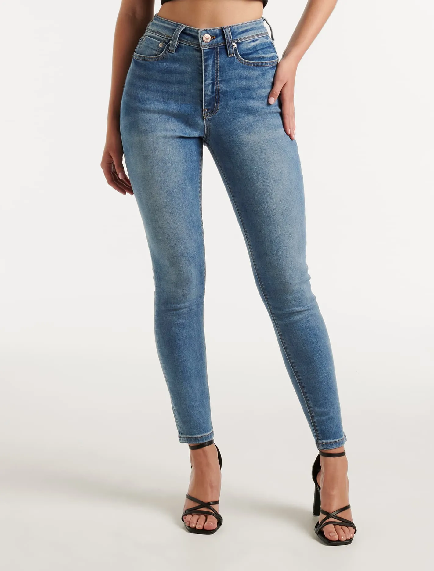 Nala Mid-Rise Skinny Jeans