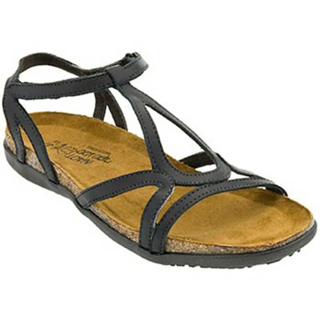 Naot Dorith Sandal Black Raven Leather (Women's)